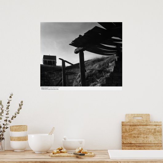 Old Kilns, mit Hack im Hintergrund, 1963 Poster (Küche)