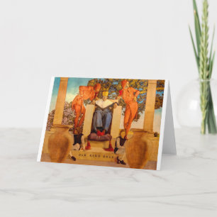 Old King Cole Feiertagskarte