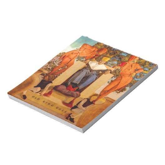 Old King Cole Notizblock (Rotiert)