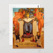 Old King Cole Postkarte (Vorne/Hinten)