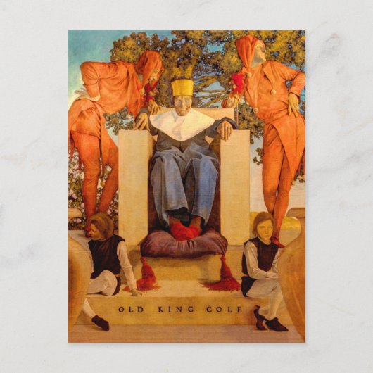 Old King Cole Postkarte (Vorderseite)