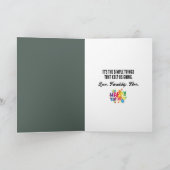 Old Lady Dancing Altes Geburtstag Karte (Innenseite)