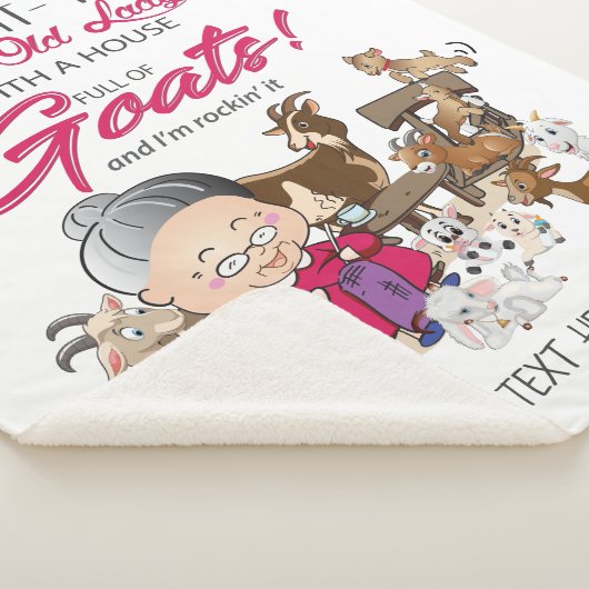 Old Lady House Full of Goats Sherpadecke (3/4)