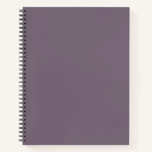 Old Lavender Solid Color Notizblock