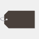 Old Liebe Tree Rustic Wedding Vielen Dank Geschenkanhänger (Rückseite Horizontal)