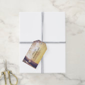 Old Liebe Tree Rustic Wedding Vielen Dank Geschenkanhänger (Mit Garn)