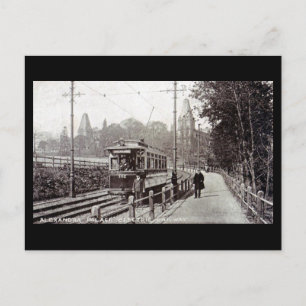 Old London Postcard Alexandra Palace Tram Postkarte