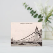 Old London Postcard - Hammersmith Bridge Postkarte (Stehend Vorderseite)