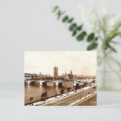 Old London Postcard - Lambeth Bridge Postkarte (Stehend Vorderseite)