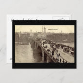 Old London Postcard - London Bridge Postkarte (Vorne/Hinten)