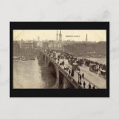 Old London Postcard - London Bridge Postkarte (Vorderseite)