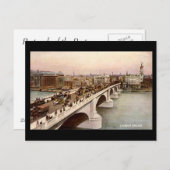 Old London Postcard - London Bridge Postkarte (Vorne/Hinten)