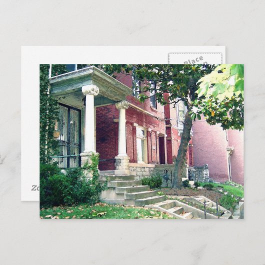 Old Louisville heute - S. 3. Straße Postkarte (Vorne/Hinten)