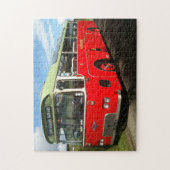 Old Macbraynes Bus auf der Insel Bute Jigsaw Puzz Puzzle (Vertikal)