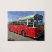Old Macbraynes Bus auf der Insel Bute Puzzle (Horizontal)