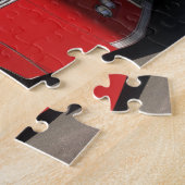 Old Macbraynes Bus auf der Insel Bute Puzzle (Seite)