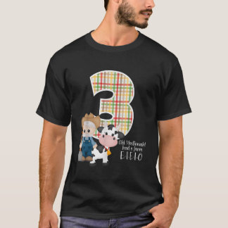 Old MacDonald hatte ein Farm EIO Kinderzimmer Song T-Shirt