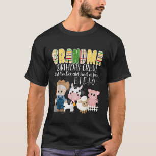 Old MacDonald hatte ein Farm EIO Kinderzimmer Song T-Shirt