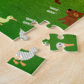 Old MacDonald Kinderreim-Puzzle Puzzle (Seite)