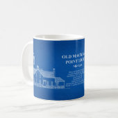Old Mackinac Point Light - Michigan - AD Kaffeetasse (Vorderseite Links)