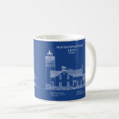 Old Mackinac Point Light - Michigan - AD Kaffeetasse (VorderseiteRechts)