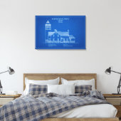 Old Mackinac Point Light - Michigan - AD Leinwanddruck (Insitu (Schlafzimmer))