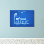 Old Mackinac Point Light - Michigan - AD Leinwanddruck (Insitu (Holzboden))