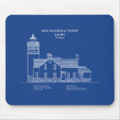 Old Mackinac Point Light - Michigan - AD Mousepad (Vorne)