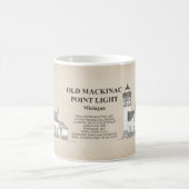 Old Mackinac Point Light - Michigan - SBD Kaffeetasse (Mittel)