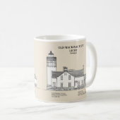 Old Mackinac Point Light - Michigan - SBD Kaffeetasse (VorderseiteRechts)