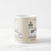 Old Mackinac Point Light - Michigan - SBD Kaffeetasse (Mittel)