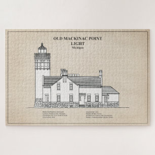 Old Mackinac Point Light - Michigan - SBD Puzzle