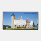 Old Mackinac Point Lighthouse Schreibtischmatte (Tastatur & Maus)