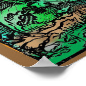 Old Maid Witch ~ Holbein ~ 1537 Poster (Ecke)