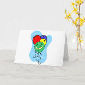 Old Man Birthday Karte (Gelbe Blume)