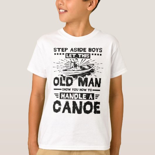 Old Man Canoe T-Shirt (Vorderseite)