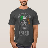 Old Man Club Irish Chapter St Patricks Day T-Shirt (Vorderseite)