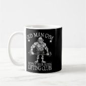 Old Man Gym Respect Your Elders Funny Workout Body Kaffeetasse (Links)