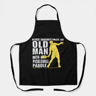 Old Man Pickleball Schürze