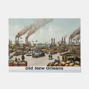 Old Man River, New Orleans water front, Fußmatte