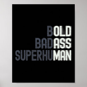 Old Man Sprichwort Gag Geschenk Geburtstag für Vat Poster