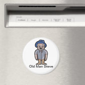 Old Man Steve Magnet (In Situ (Geschirrspüler))