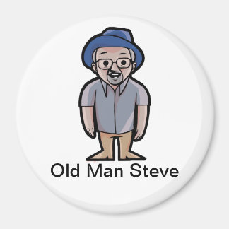 Old Man Steve Magnet