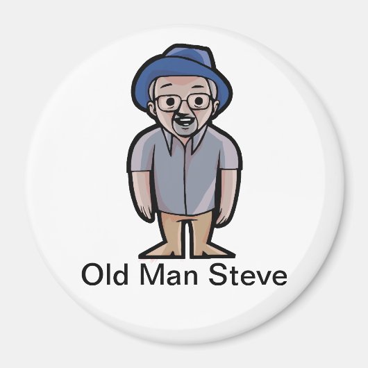 Old Man Steve Magnet (Vorne)