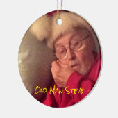 Old Man Steve Weihnachtsschmuck (Links)