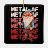Old Man Still Metal AF Keramikornament (Rückseite)