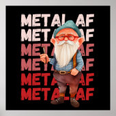 Old Man Still Metal AF Poster (Vorne)