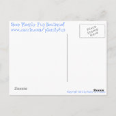 Old Man Wave Bart "HI! from a OLD TYP" Postkarte (Rückseite)