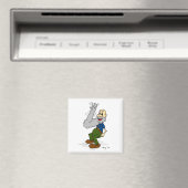 Old Man Waving Beard Magnet (In Situ (Geschirrspüler))