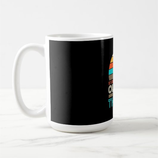 Old Man Who Lieben Theater Kaffeetasse (Links)